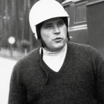 Porsche plant manager Herbert Linge, 1964 as a Formula Vau tester with it